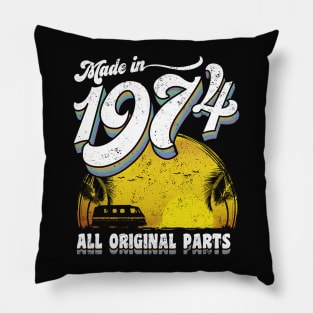 Made in 1974 All Original Parts Pillow