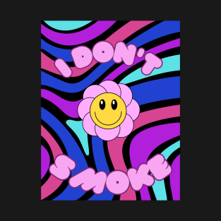 cute design ''i don't smoke'' T-Shirt