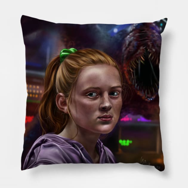 Maxine Mayfield Pillow by mayyaflowers