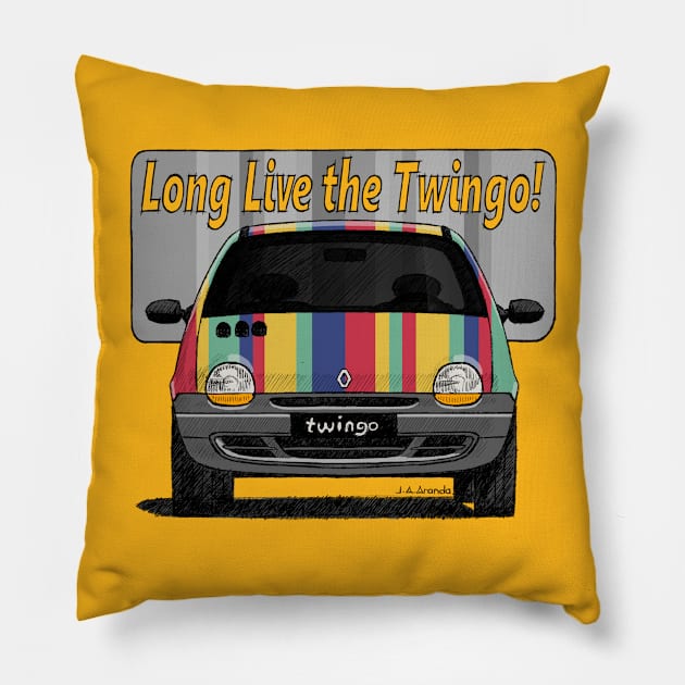 Long Live the coolest car ever! Pillow by jaagdesign