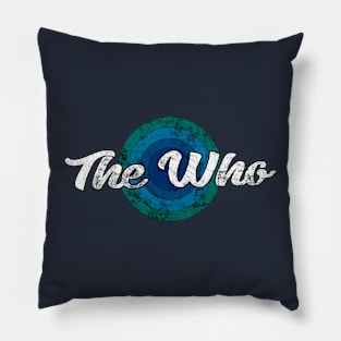 Vintage The Who Pillow