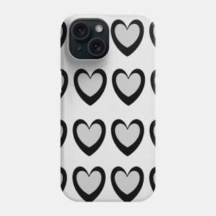 Black Heart Phone Case