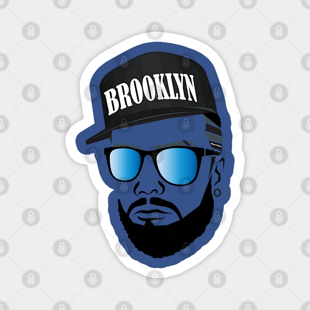 Brooklyn Magnet by Ebony T-shirts