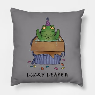 Lucky Leaper! 2024 Pillow