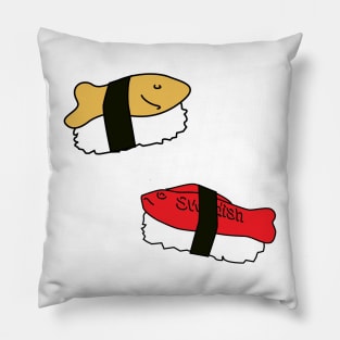 Bad Sushi Pillow