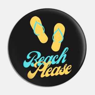 Beach Please Pin