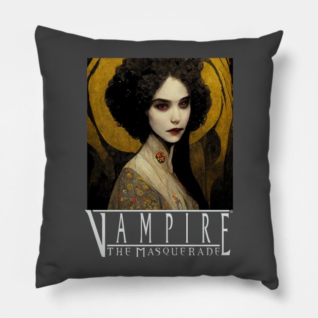 Vampire Toreador Pillow by Cisne Negro