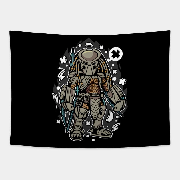 Predator Tapestry by Genuine Vintage