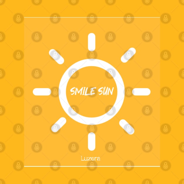 T-shirt smile sun by luzera