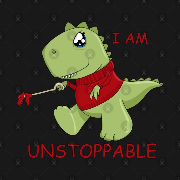 I am unstoppable T-Rex by valentinahramov