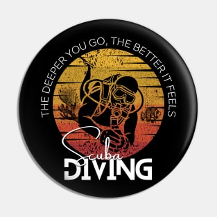 Scuba Diving with Life Quotes Pin