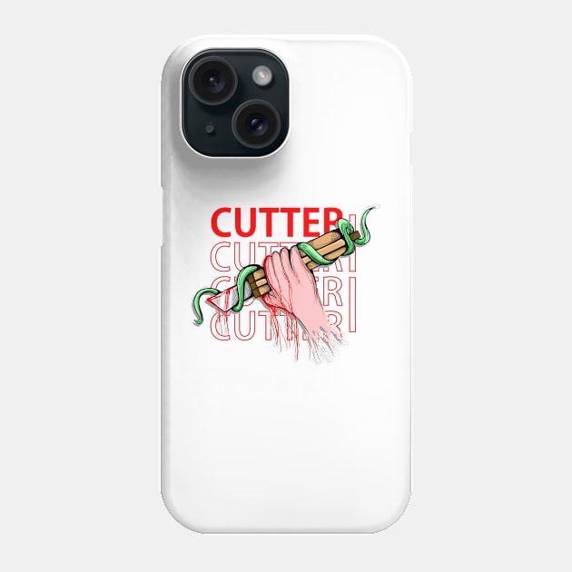 Cutterz Phone Case by zwolfio
