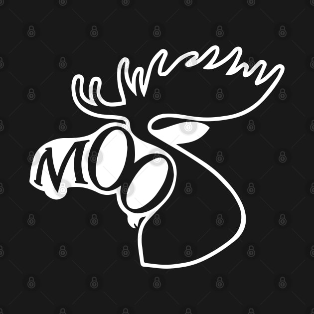 Moose It's in my blood by Finding Moos