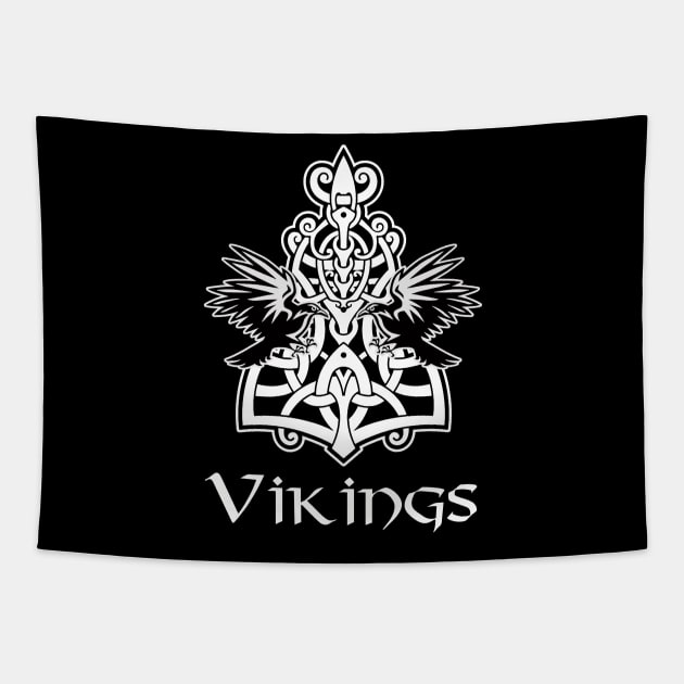 Vikings Runes Tapestry by Shirtrunner1