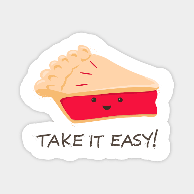 Easy Pie Dark Magnet by AnishaCreations