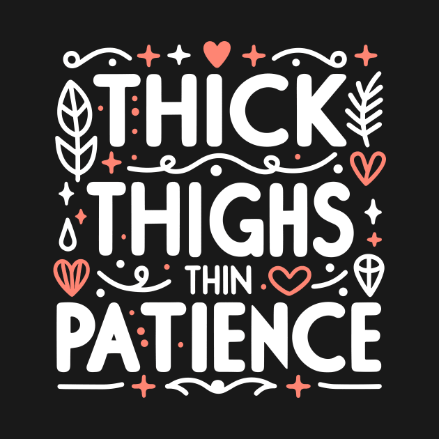 Thick Thighs Thin Patience by Francois Ringuette