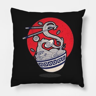 The Great Ramen off Kanagawa Pillow