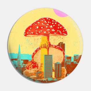 MUSHROOM CITY VI Pin