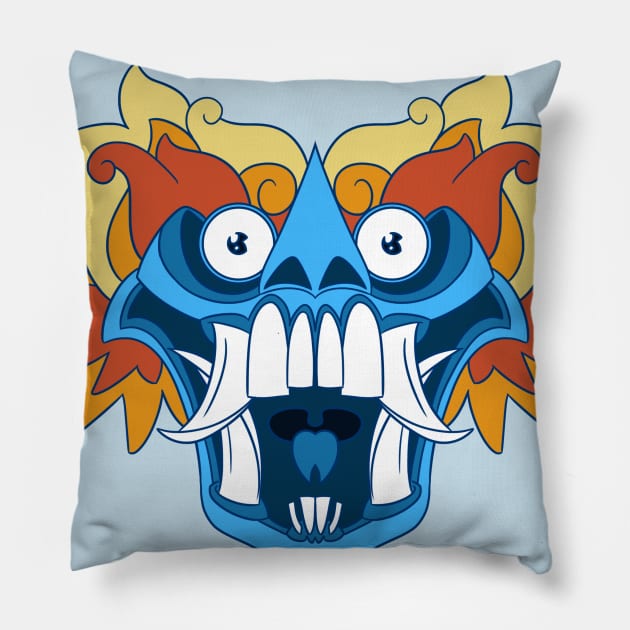 Demon Todo Pillow by Sugar_Lobster