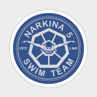 Narkina 5 Swim Team Magnet