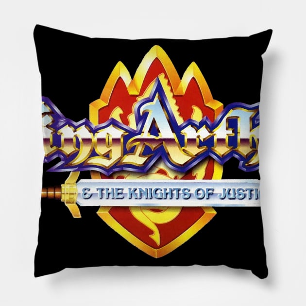 King Arthur & Knights of Justice Pillow by TheUnseenPeril