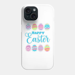 Happy easter cute easter eggs decoration Phone Case