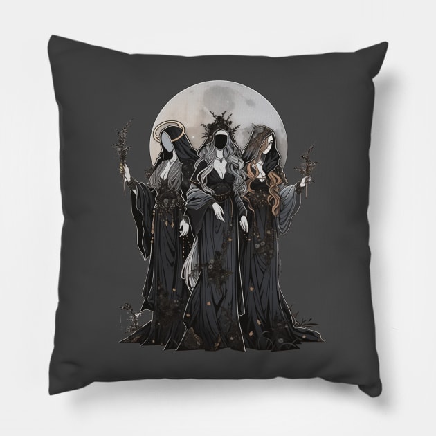 Dark Coven Pillow by DarkSideRunners