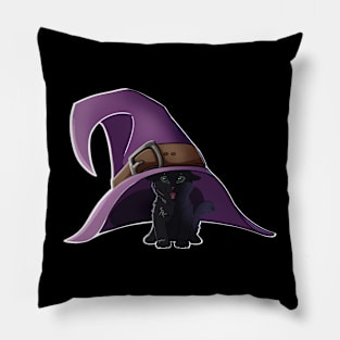 Witch Kitten Pillow