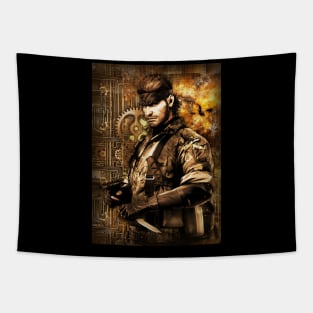 Solid Snake steampunk Tapestry