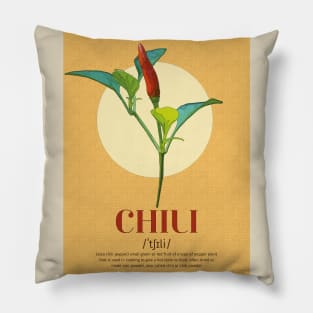 Chili Kitchen Posterart #01 Pillow