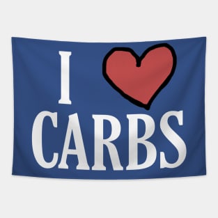 I Love Carbs Tapestry