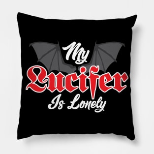 My Lucifer Is Lonely - Demon Wings Pillow