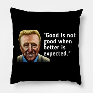 vin scully qoutes Pillow