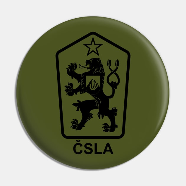 Czechoslovak Army - ČSLA Pin by enigmaart