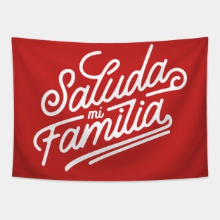 Saluda Mi Familia Tapestry