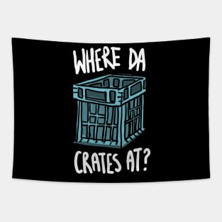 Milk Crate Challenge Tapestry