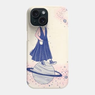 Let’s have a walk in galaxy Phone Case