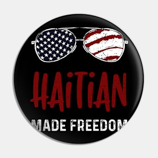 Haitian Made Freedom Pin