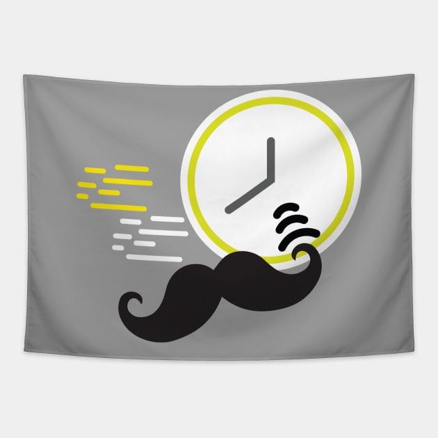 Mustache Tapestry by Dojaja