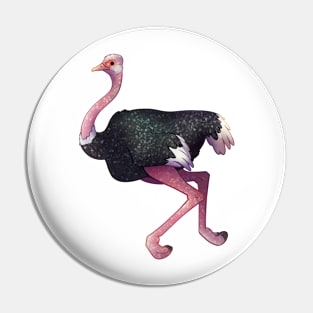Cozy Ostrich Pin