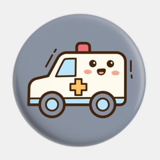 Cute Ambulance Pin