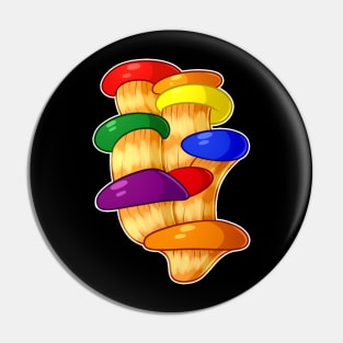 Gay Mushroom Pin