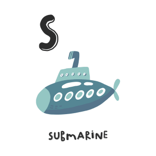 S is Submarine T-Shirt