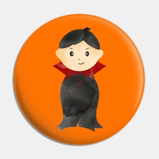 Cute Halloween Vampire Pin