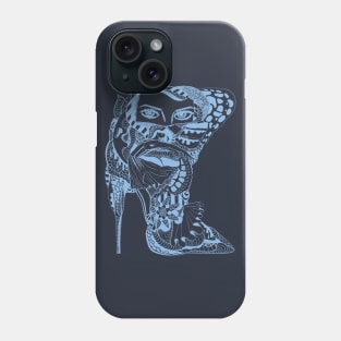 Light Blue Dancing Free Phone Case