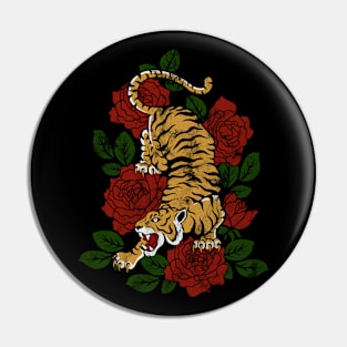 Tiger Japanese Pin