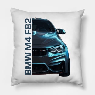 BMW M4 F82 Classic Pillow