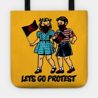 LET'S GO PROTEST Tote