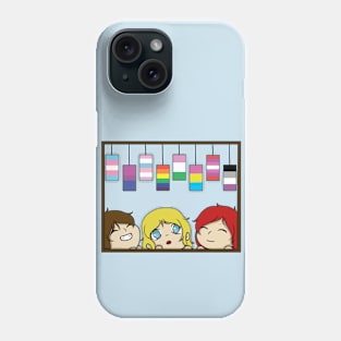 kawaii chibis Phone Case