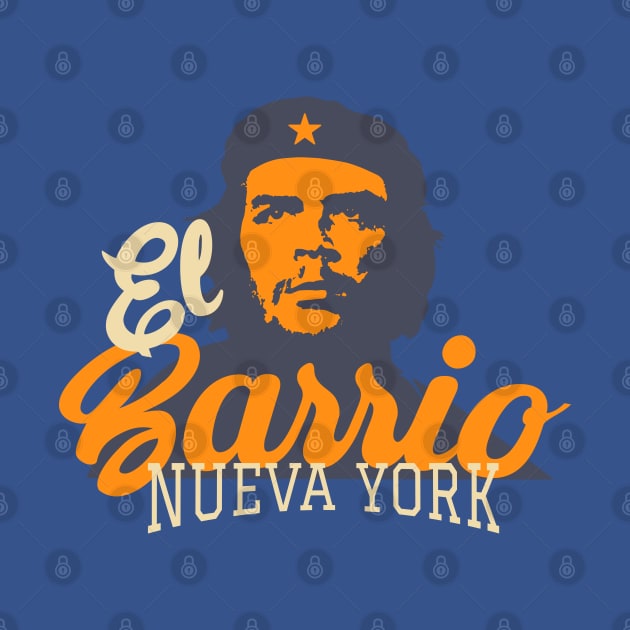 New York El Barrio  -  Spanish Harlem  - El Barrio  NYC Che Guevara by Boogosh